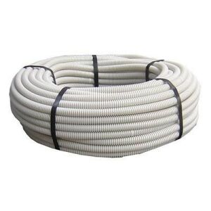 GÉGECSO Falbaépíthető Hullámos Cső - Szürke - 10m - 20 db