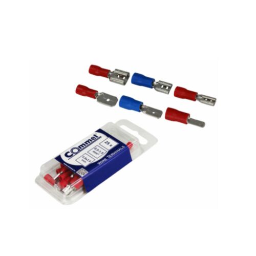 Commel Szigetelt Csúszósaru Csatlakozó - 1,5-2,5mm², 4,8mm, 25db 131714787