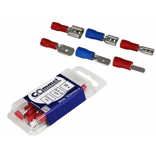 COMMEL Csúszósaru Hüvely - 2,8mm - 25db 131714915