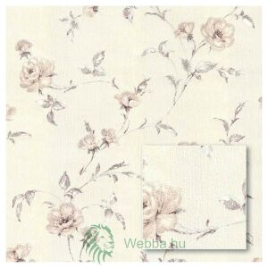 Virágmintás Tapéta - Rózsaszín - 10,05 x 0,53 m