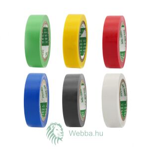 Elektromos Szigetelőszalag Szett - 6 Szín - PVC