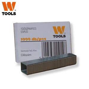 WTOOLS Tűzőgépkapocs - 10 mm - 1000 db
