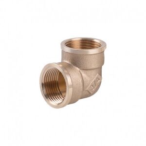 Réz Könyökcső - Menetes - 3/8"