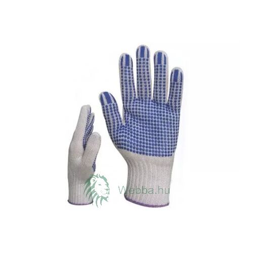 Munkavédelmi Kesztyű - Pamut - Pontozott - 9-es 128087986