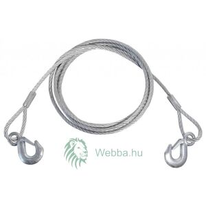 Acél Vontatókötél - 2 Tonnás - 6mm x 4m