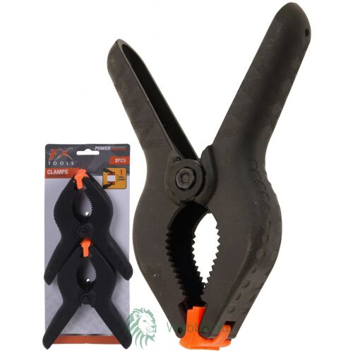 FX Tools 15cm Rugós szorító csipesz készlet, 2 darab - Szorító