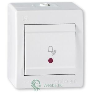 ALPING CONEL - Csengőkapcsoló - Falra szerelhető - IP44