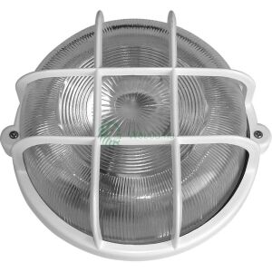 Hajólámpa, kerek E27 100W, fehér 131714539 - Hajólámpa