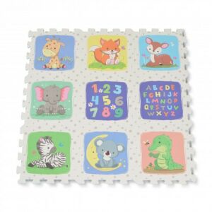 Moni Habtapi - Safari Állatos Játszószőnyeg Puzzle - 9 db