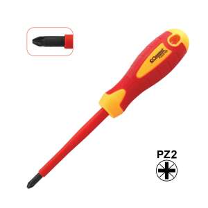 Șurubelniță izolată Commel PZ2 6x100mm, 1000V - Șurubelnițe