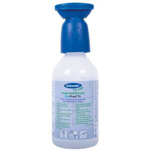 Soluție de spălare a ochilor Actiomedic EYE CARE BioPhos74, 250 ml, sterilă, pentru prim ajutor, neutralizează substanțele chimice, acizii și bazele, blândă, ergonomică, conform standardului DIN EN 15 154-4 - Frumusețe și sănătate