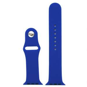Silikonski remen kraljevsko plave boje za Apple Watch 42/44/45 mm veličine M/L serije 1, 2, 3, 4, 5, 6, 7, 8 101935843 - Pametni uređaj