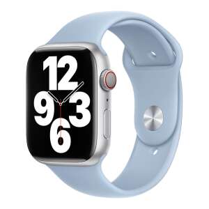 Silikonski remen, THD marka, kompatibilan s Apple Watch 45mm Series 9, Apple Watch SE 44mm, veličina M/L, zimsko plava 101914259 - Pametni uređaj