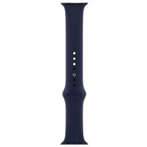 THD силиконова каишка за Apple Watch 45 mm серия 7 и 8, размер M/L, тъмно син цвят - Смарт устройство