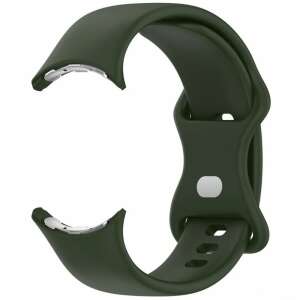 THD silikónový náramok na hodinky Google Pixel Watch, armádna zelená, veľkosť M - Počítače a doplnky