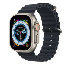 Pásmo THD Ocean Band pre Apple Watch Ultra 49mm, Apple Watch 42/44/45mm, čierna farba - Počítače a doplnky