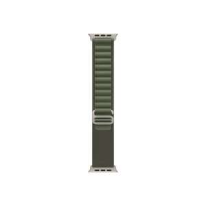 THD Alpine Loop Strap, compatible with Apple Watch Ultra 2 49 mm, Apple Watch 45 mm, Series 9, Apple Watch SE 44 mm, universal size, green