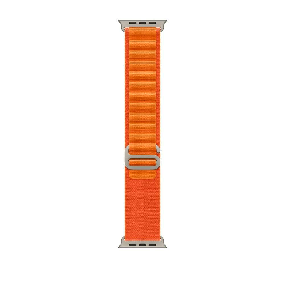 Каишка THD Alpine Loop, съвместима с Apple Watch Ultra2 49mm, Apple Watch 45mm Series 9, Apple Watch SE 44mm, универсален размер, оранжев цвят