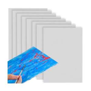 Maaleo 8 pack painting canvas set, 30x40cm, primed canvas, for acrylic and oil painting, perfect for beginners and professionals - Art & Craft
