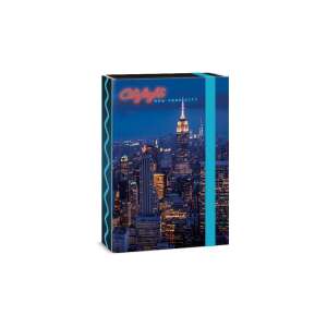 Ars Una Füzetbox A4 City Light-New York design, prémium minőségű füzetbox A4-es dokumentumokhoz - Füzetbox