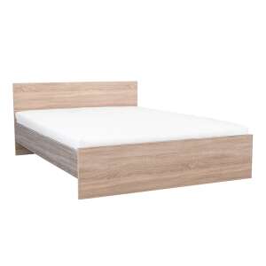 Miami franciaágy ágyneműtartó nélkül 160x200 cm sonoma tölgy-yorki tölgy 101579690 - Leziter