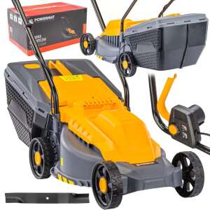 Kosiarka elektryczna Powermat 2200W PM-KSE-2200MN z koszem i ostrzem - Powermat