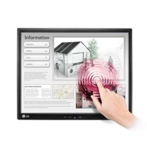 Lg 17" 17br30t-b touch screen monitor, fekete