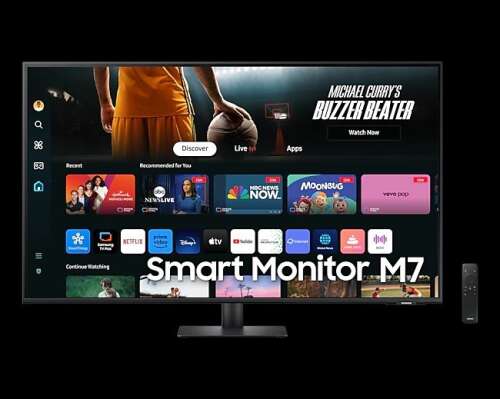 Samsung 43" smart monitor m7 m70d uhd 4k 4ms,60hz