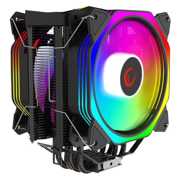 Rampage CPU Cooler - OCTAGON C60 (max dB, 96,84 m3/h, 4 pin csatl...