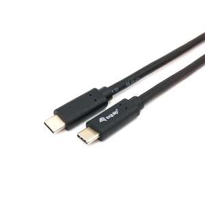 Equip USB-C to USB-C cable, 2m, black - Computers and Accessory