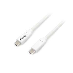 Cablu Equip USB-C la USB-C, 2m, alb - Equip
