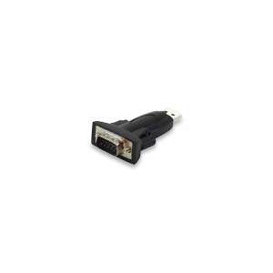 USB to Serial Adapter, 133382, DB9 Male to Male - Equip