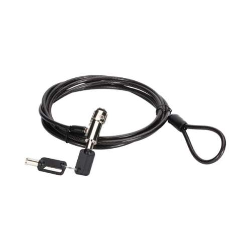 Conceptronic CUSTODIO02BN Keyed Laptop Lock, 1.8m cable, 2 keys