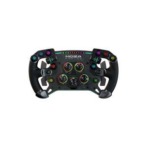Kierownica MOZA GS V2P GT, 300mm, Alcantara, Dual Clutch, RGB, Kierownica wyścigowa - Rząd graczy