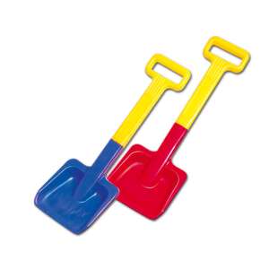 Nagy sárga és kék műanyag homokozó lapát gyerekeknek - Homokozó játék