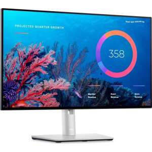 Dell UltraSharp U2422HE 24-inch Full HD monitor displaying data visualization - Dell Monitor