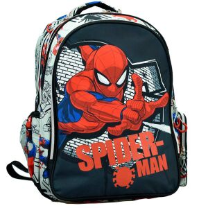 Školský batoh Spiderman 43 cm - Pohľad spredu - Školské tašky