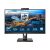 Philips 243B1JH/00 24-Zoll-Monitor mit USB-C-Docking, Vorderansicht mit Spezifikationen