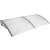 Pepita 240x90cm gray door canopy, entrance awning, weather protection