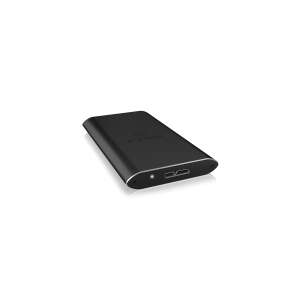 IcyBox IB-182aMU3 M.2 SATA SSD, USB 3.0 fekete külső SSD ház 82574791 