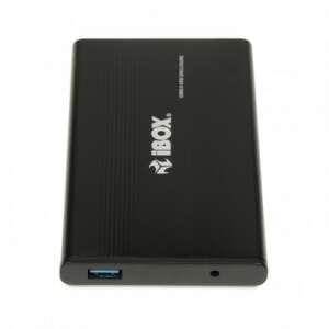 iBox IEU3F02 2.5 hüvelykes USB 3.0 külső merevlemez ház, fekete - Külső merevlemez ház