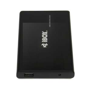 iBox IEU2F01 2.5" USB 2.0 Fekete külső HDD ház 57918506 
