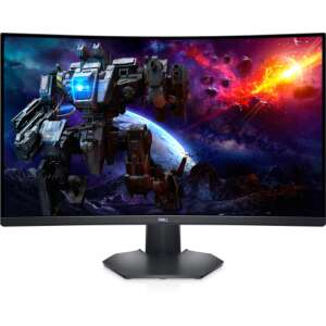 Dell S3222DGM 32 inch curved gaming monitor with a black stand - Dell Monitor