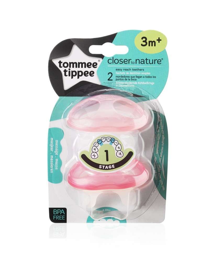 Tommee Tippee Rágóka - kék-rózsaszín