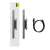 Baseus Magnetic Charging Desk Lamp, gray, packaging, front view