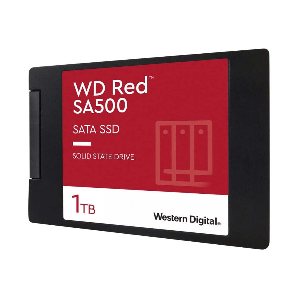Western digital red sa500 wds100t1r0a ssd, 1000gb, sata3, 2,5", 3d nand, 7mm