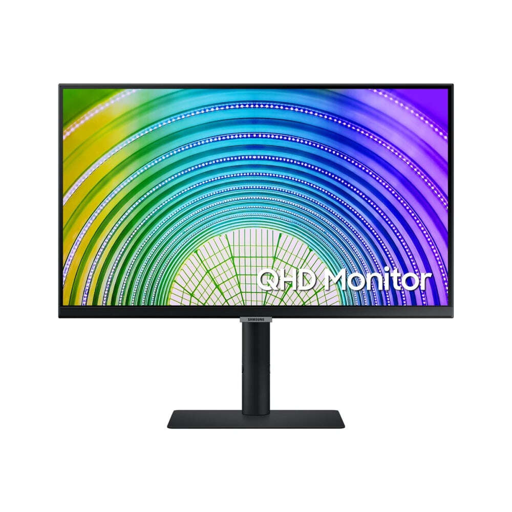Samsung qhd s60ua nagy felbontású monitor, 24", 75hz, 5ms, hdr10, displayport, freesync, fekete