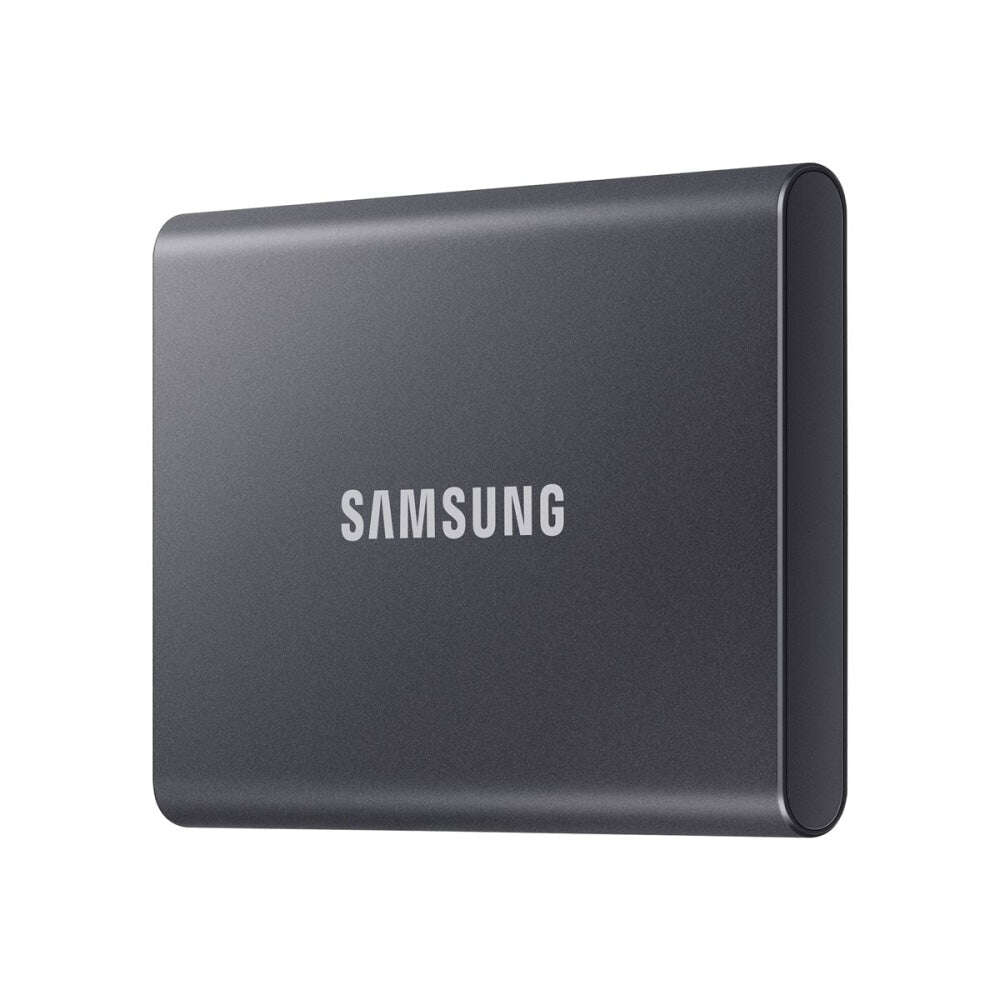 Samsung t7 hordozható külső ssd, 2tb, usb 3.2, titan grey