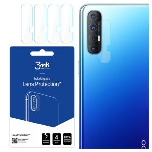 3MK Oppo Reno 3 Pro Folie Protectie Camera - Sticla Hibrida - 3MK Folii protecție