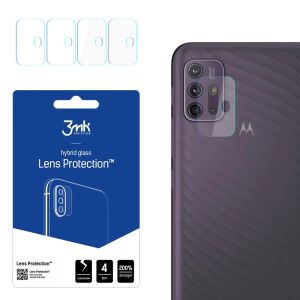 Protecție lentilă 3MK pentru Motorola Moto G10 (4 bucăți) aplicată pe camera telefonului - 3MK Folii protecție